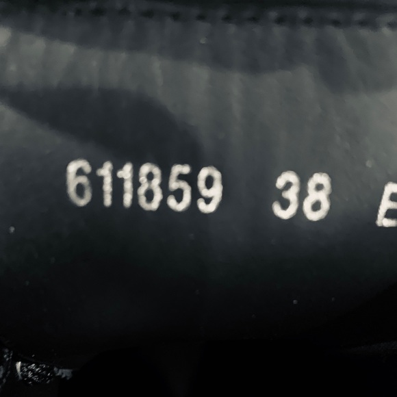 ❤️ ALEXANDER MCQUEEN Ankle Boots Logo Metallic - Picture 10 of 11